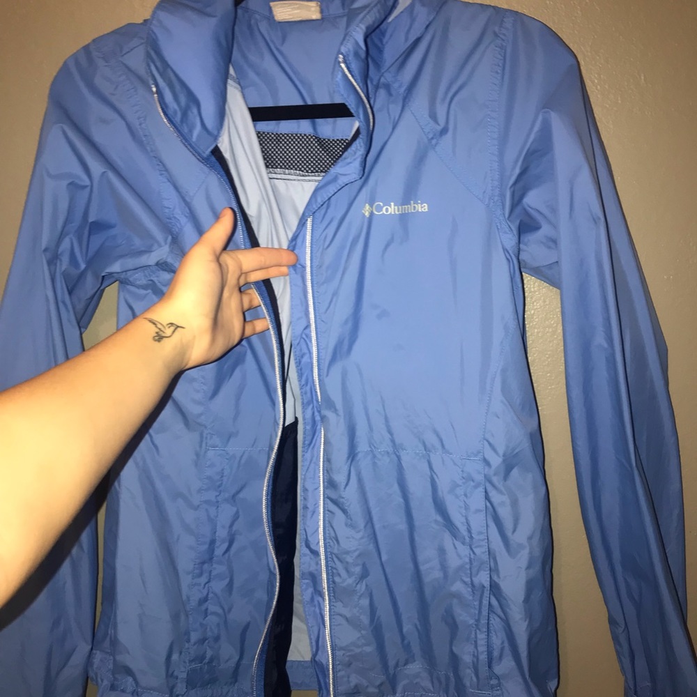 Periwinkle Columbia Rainjacket